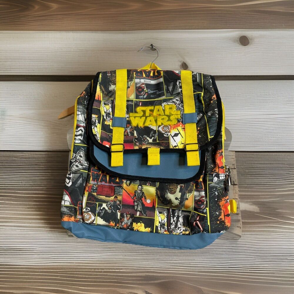 Disney Star Wars Backpack Colorful Large Disney Store New